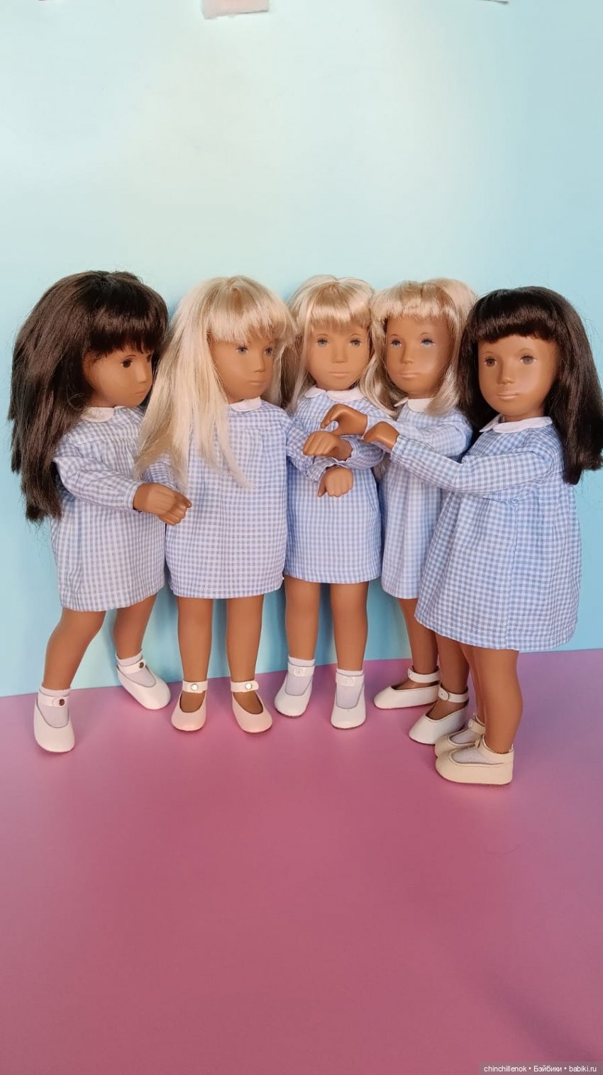Мои девочки «в клеточку»… и не только) Gingham от Sasha doll Morgenthaler