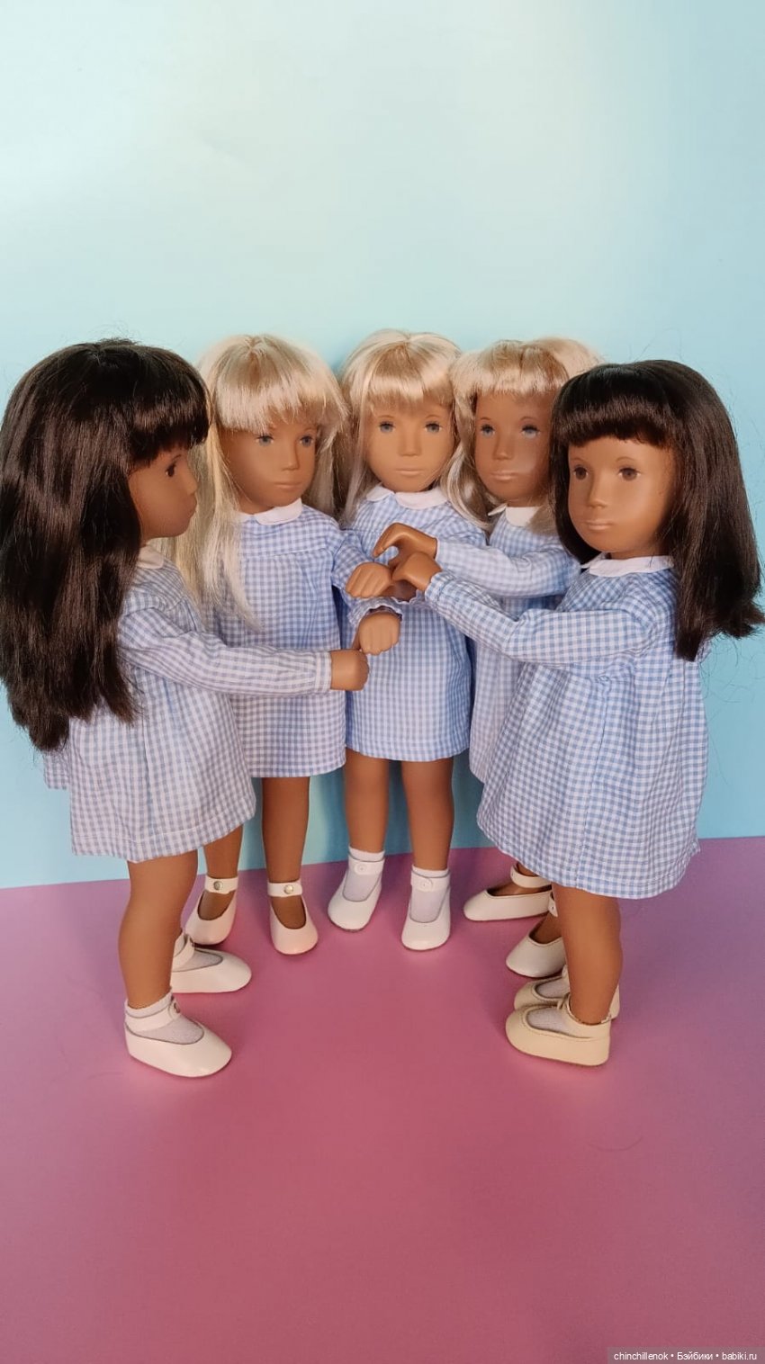 Мои девочки «в клеточку»… и не только) Gingham от Sasha doll Morgenthaler
