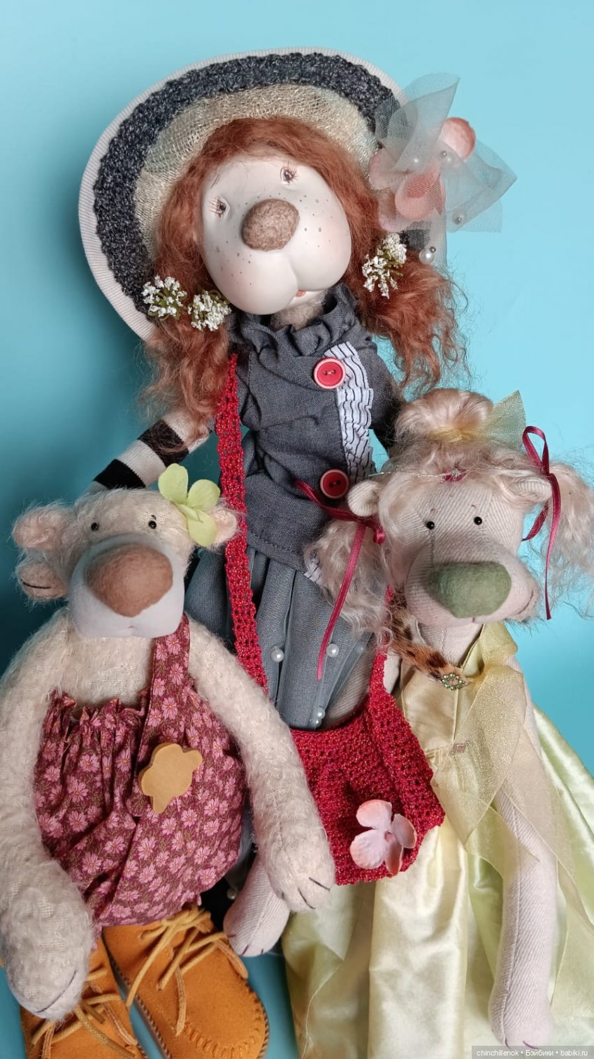 Мои новенькие тедди-леди от Zwergnase