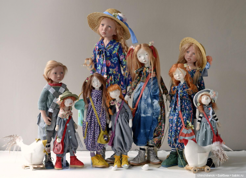 Мои новенькие тедди-леди от Zwergnase