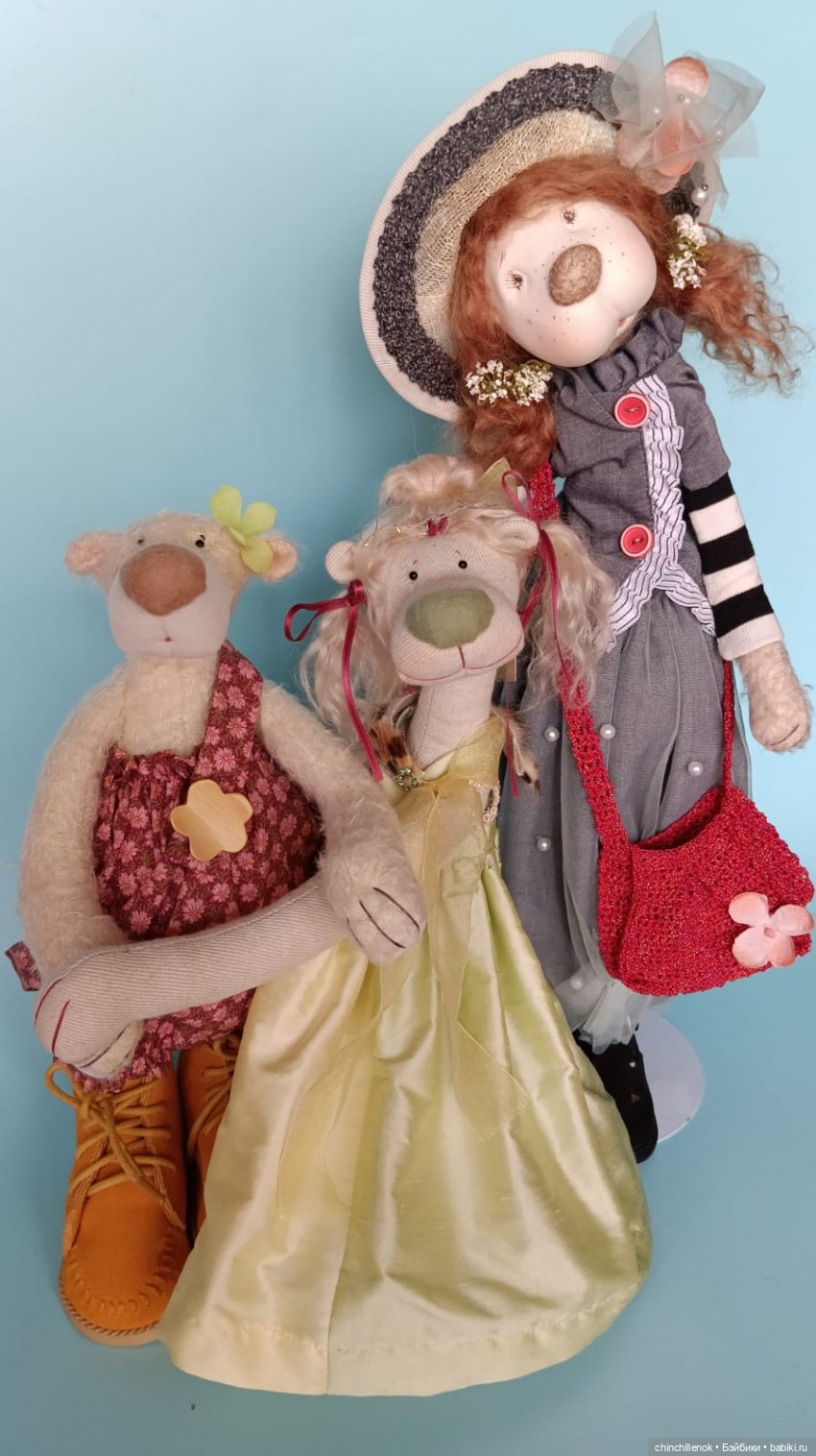 Мои новенькие тедди-леди от Zwergnase