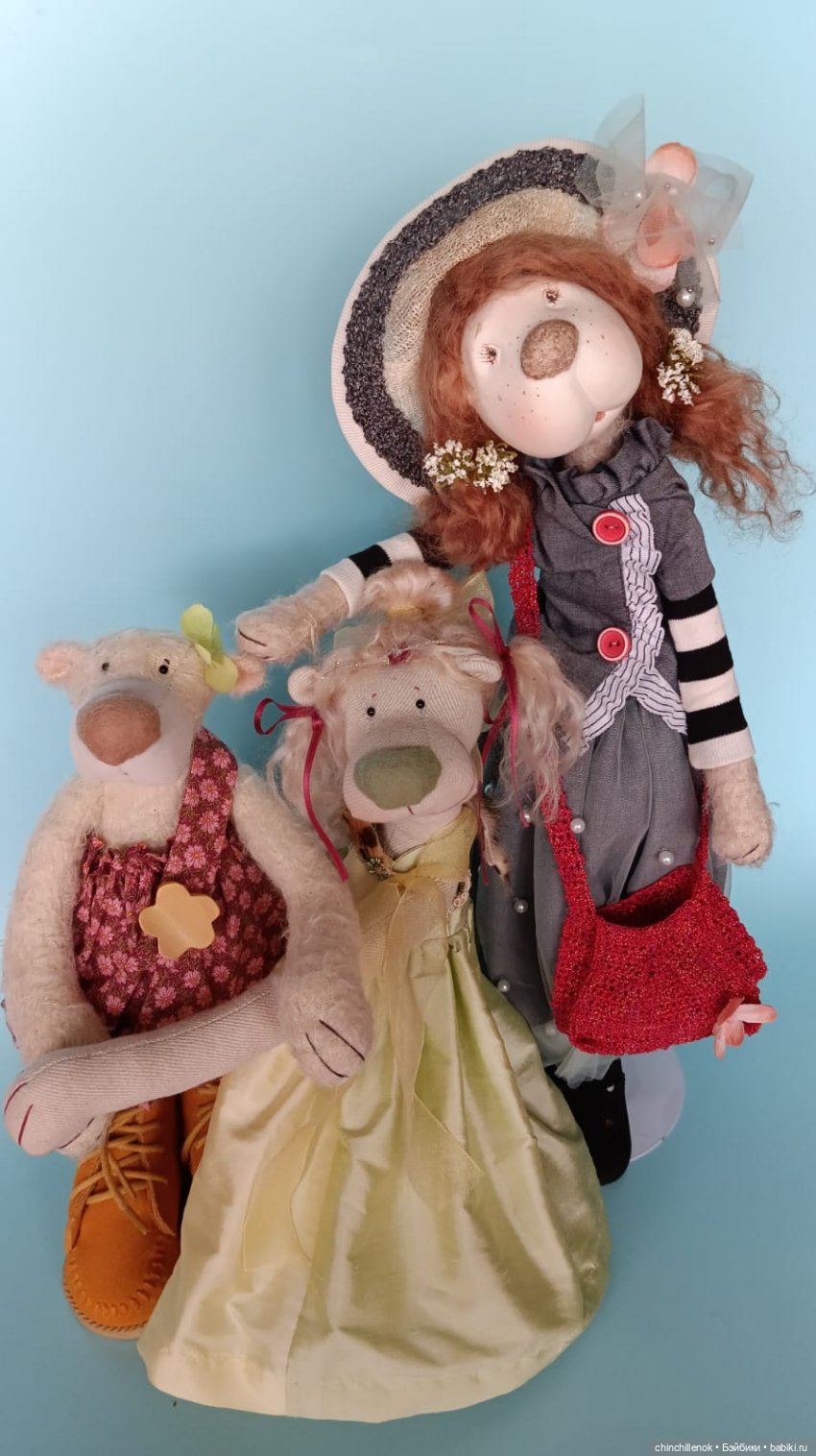 Мои новенькие тедди-леди от Zwergnase