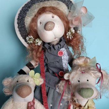 Мои новенькие тедди-леди от Zwergnase