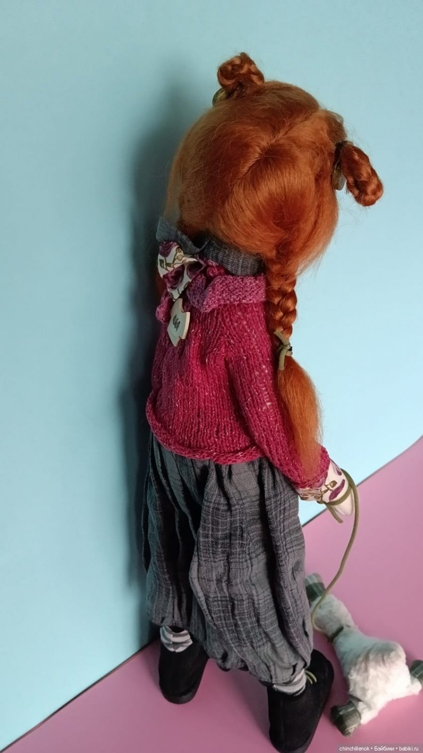 Моя уютная Малика… девочка папье-маше от Zwergnase (фото 8)