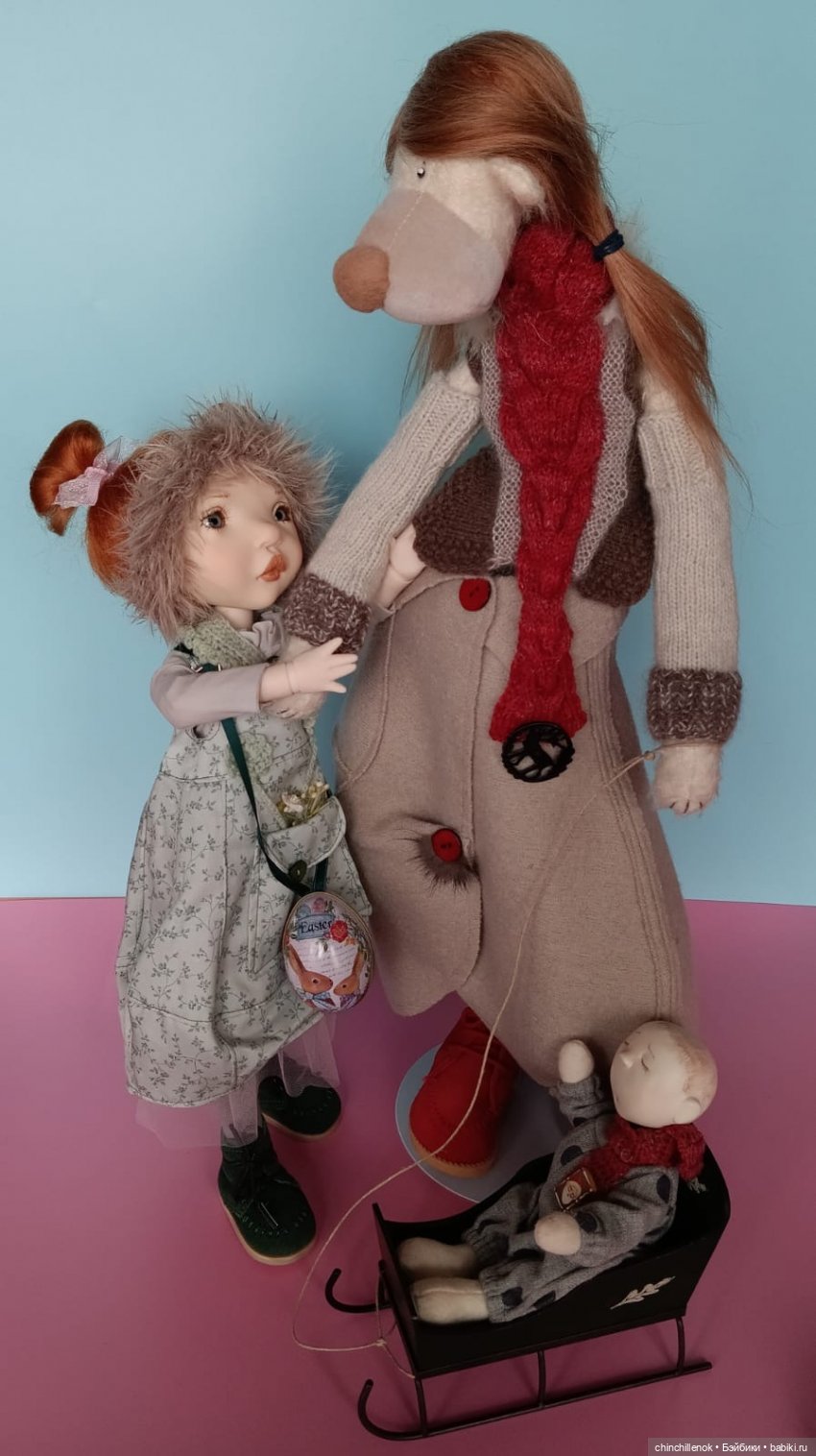 А мамочка нашлась! Рождественский уникальный сет от Zwergnase