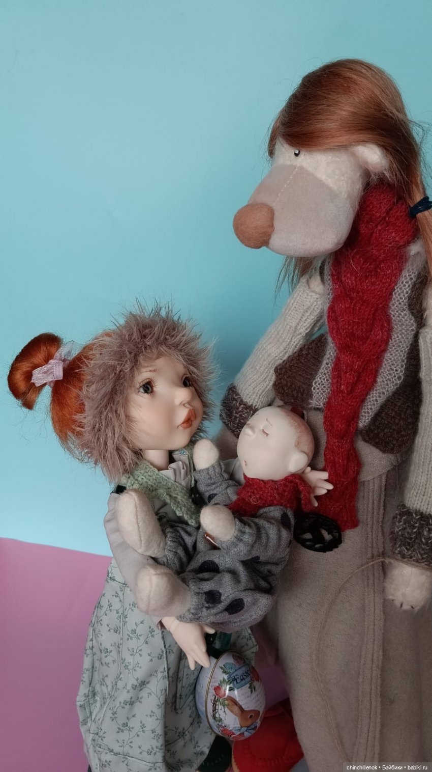 А мамочка нашлась! Рождественский уникальный сет от Zwergnase