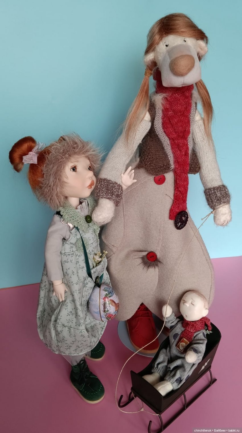 А мамочка нашлась! Рождественский уникальный сет от Zwergnase