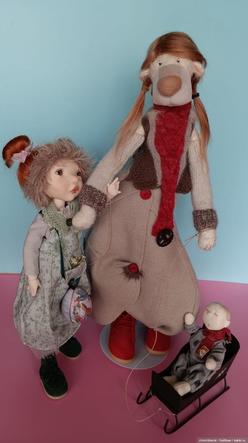 А мамочка нашлась! Рождественский уникальный сет от Zwergnase