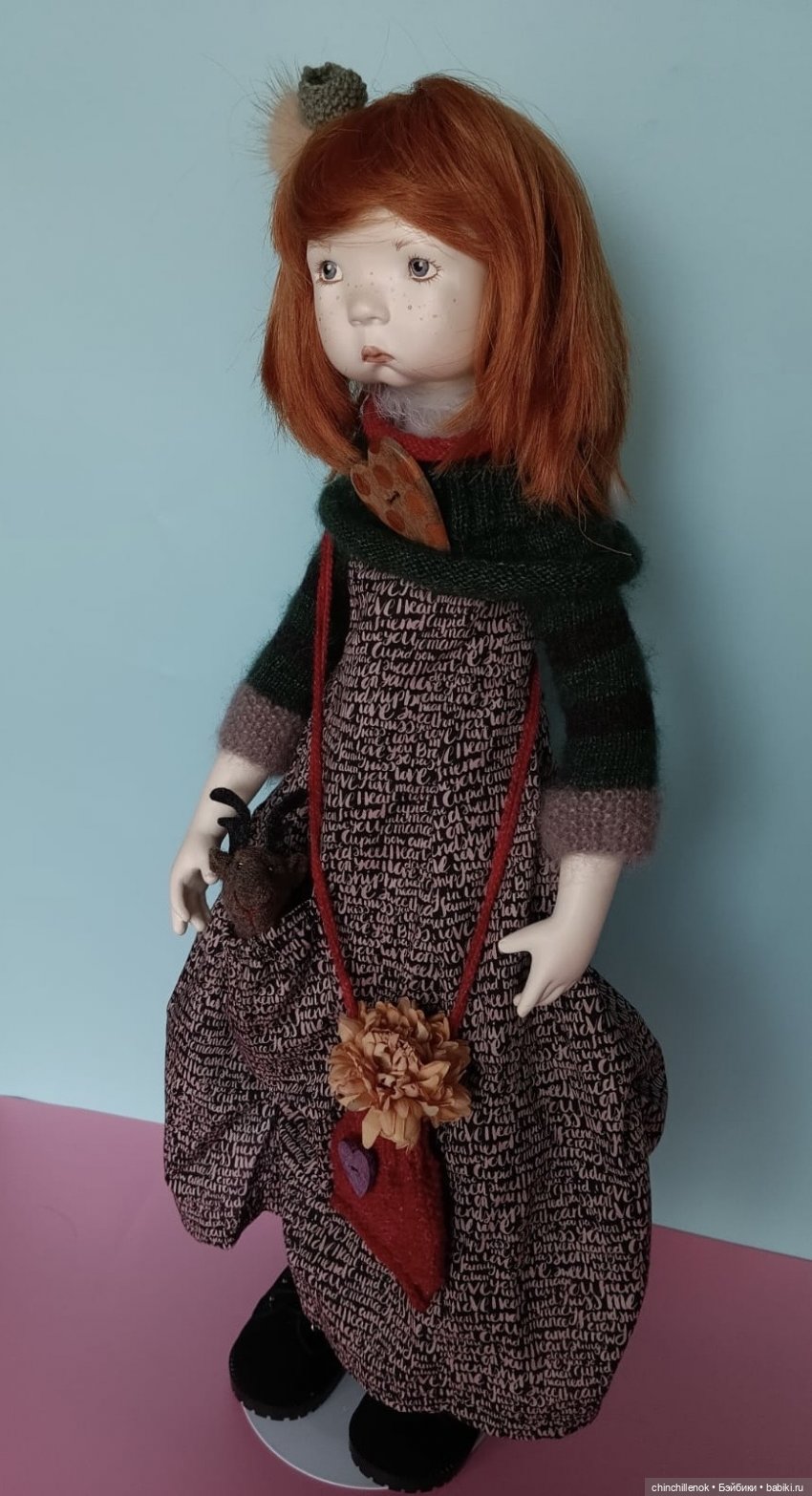 🍂 Мои девочки-осень🍁уникальные куклы папье-маше от Zwergnase