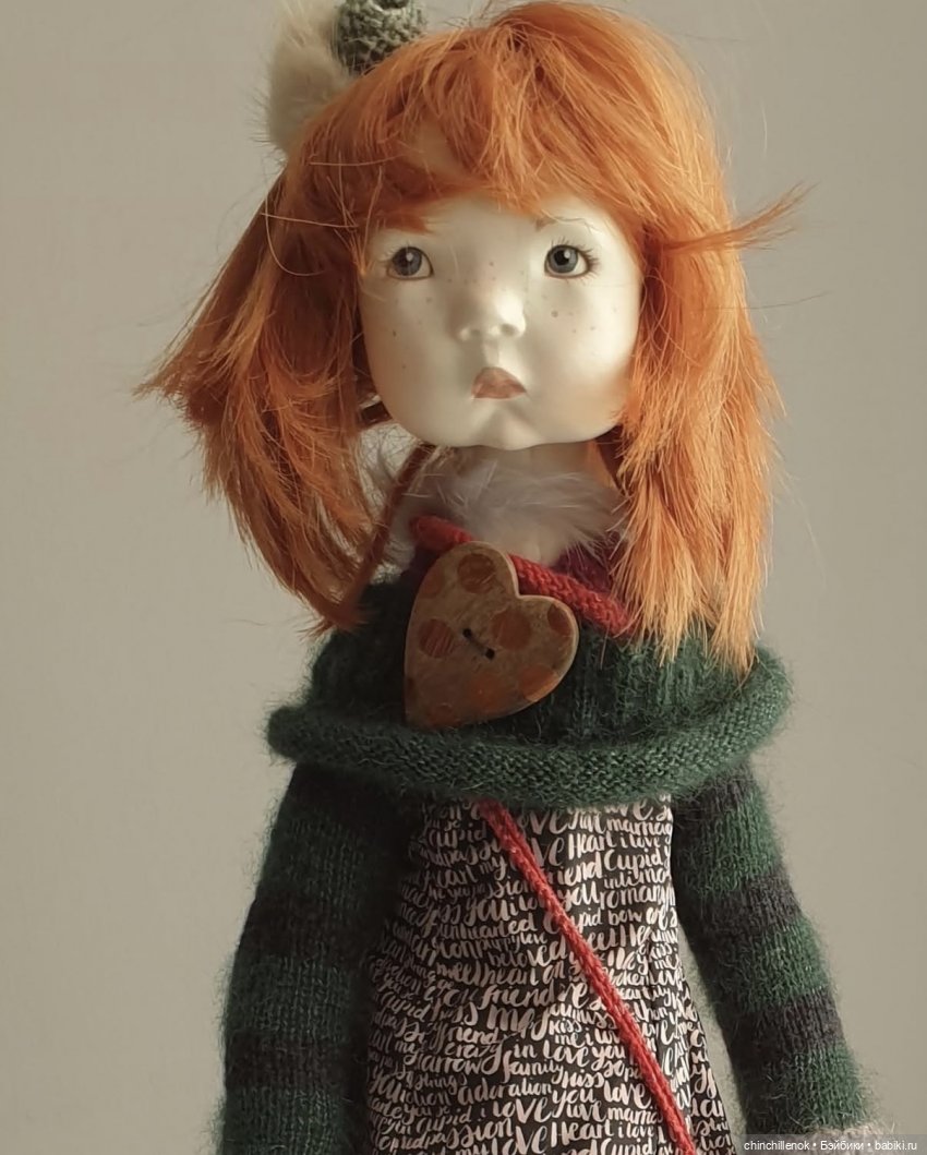 🍂 Мои девочки-осень🍁уникальные куклы папье-маше от Zwergnase (фото 7)