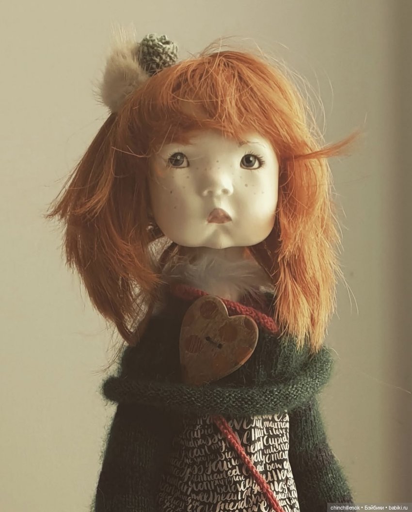 🍂 Мои девочки-осень🍁уникальные куклы папье-маше от Zwergnase (фото 8)