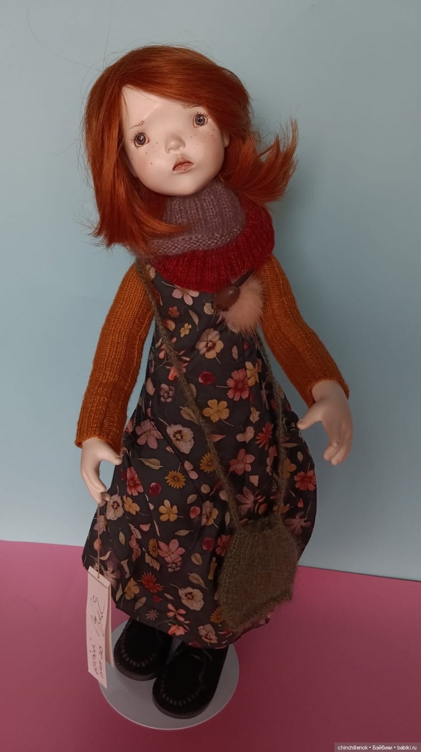 🍂 Мои девочки-осень🍁уникальные куклы папье-маше от Zwergnase (фото 5)