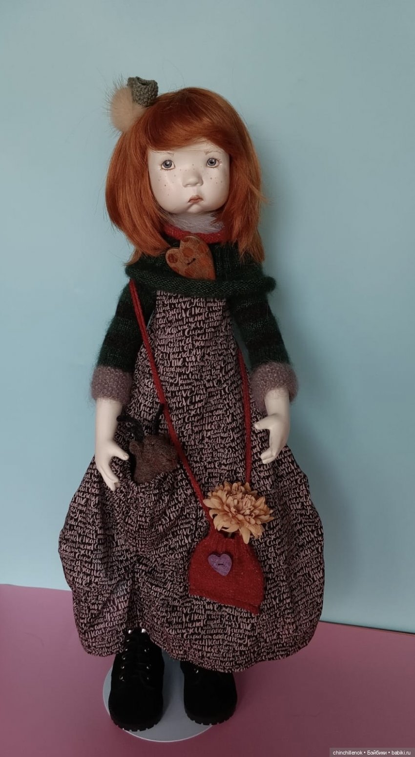 🍂 Мои девочки-осень🍁уникальные куклы папье-маше от Zwergnase