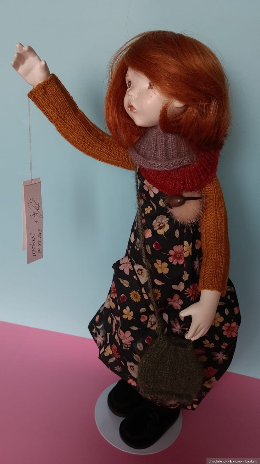 🍂 Мои девочки-осень🍁уникальные куклы папье-маше от Zwergnase (фото 3)