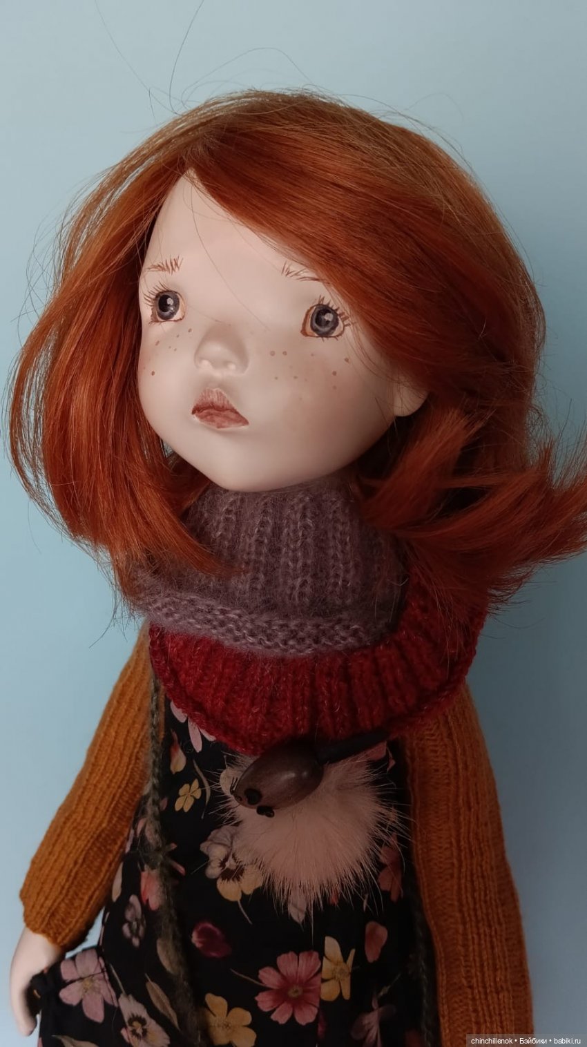 🍂 Мои девочки-осень🍁уникальные куклы папье-маше от Zwergnase