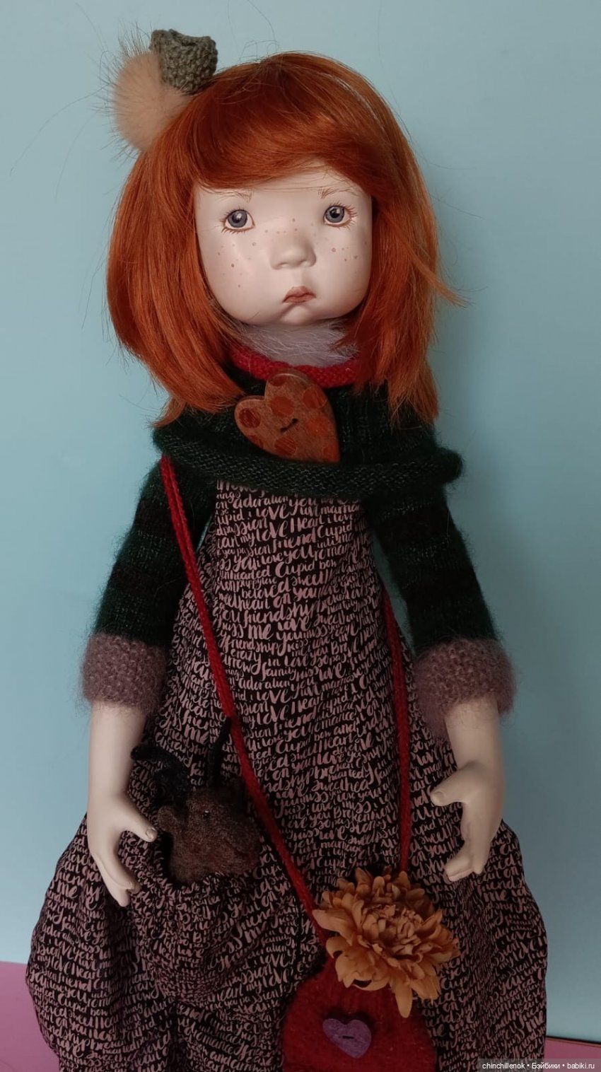 🍂 Мои девочки-осень🍁уникальные куклы папье-маше от Zwergnase