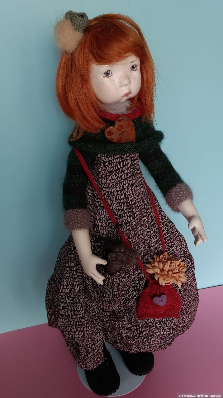 🍂 Мои девочки-осень🍁уникальные куклы папье-маше от Zwergnase