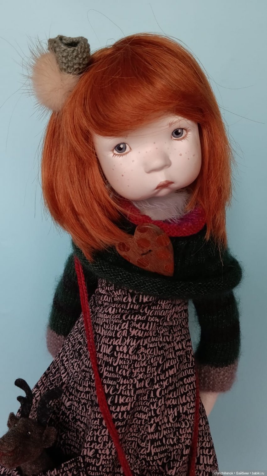 🍂 Мои девочки-осень🍁уникальные куклы папье-маше от Zwergnase (фото 9)