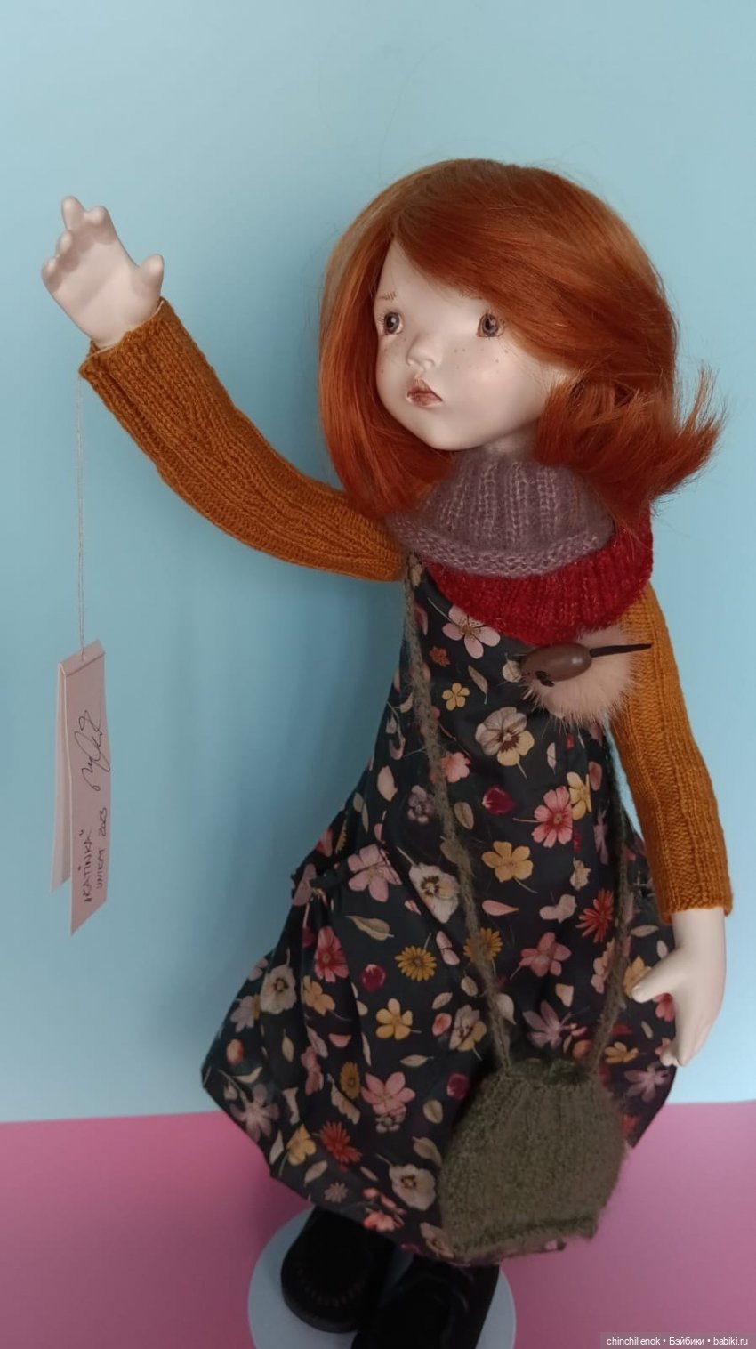 🍂 Мои девочки-осень🍁уникальные куклы папье-маше от Zwergnase (фото 4)