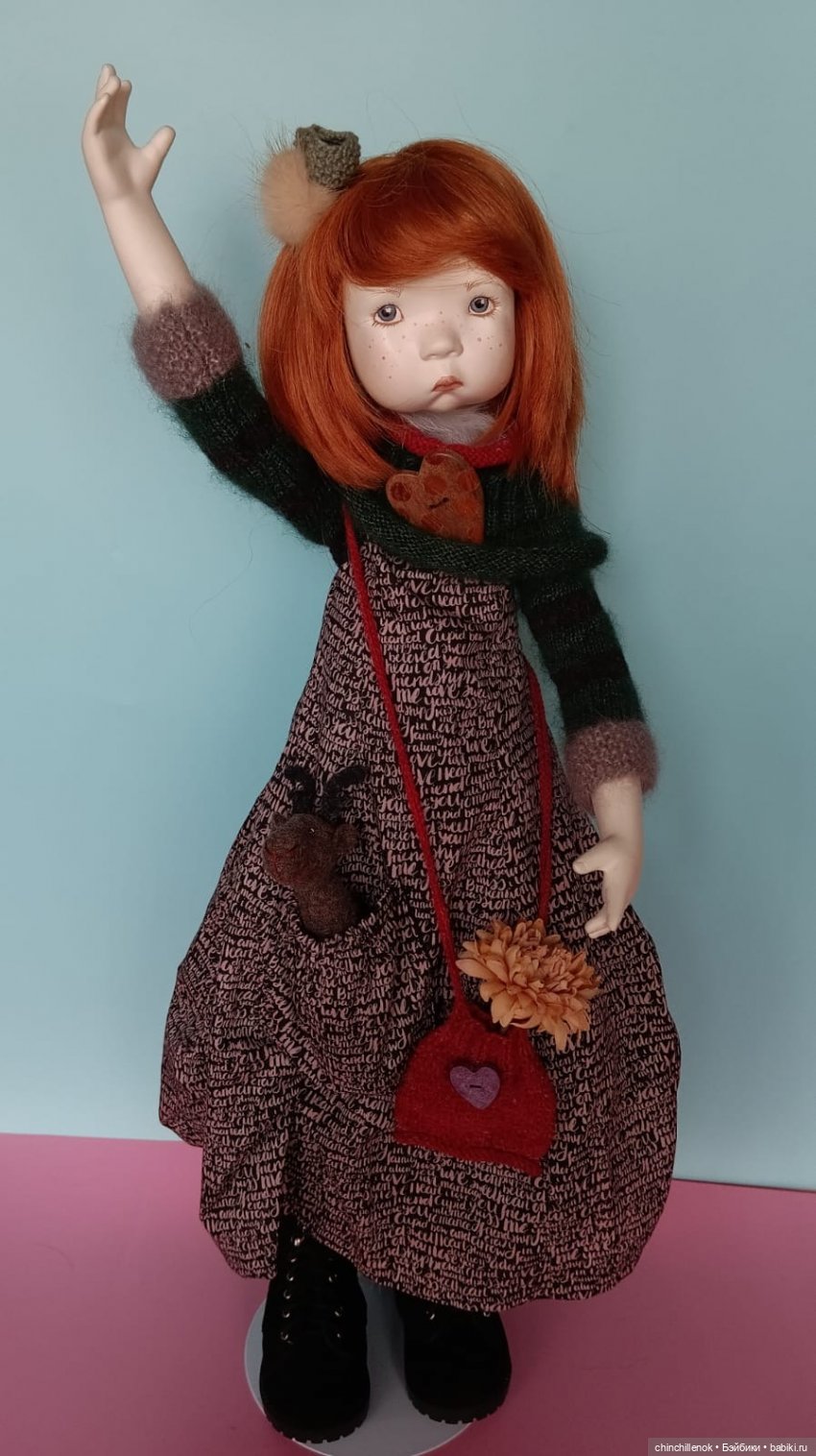 🍂 Мои девочки-осень🍁уникальные куклы папье-маше от Zwergnase