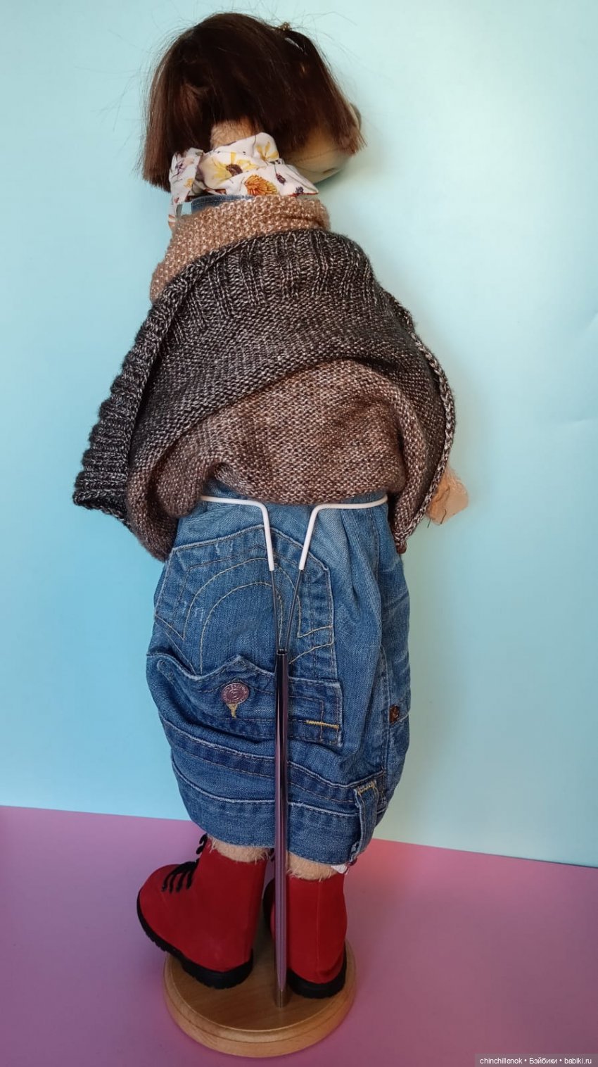 Мама и дочка ❤️❤️ удивительные Тедди-Миши от Zwergnase (фото 6)