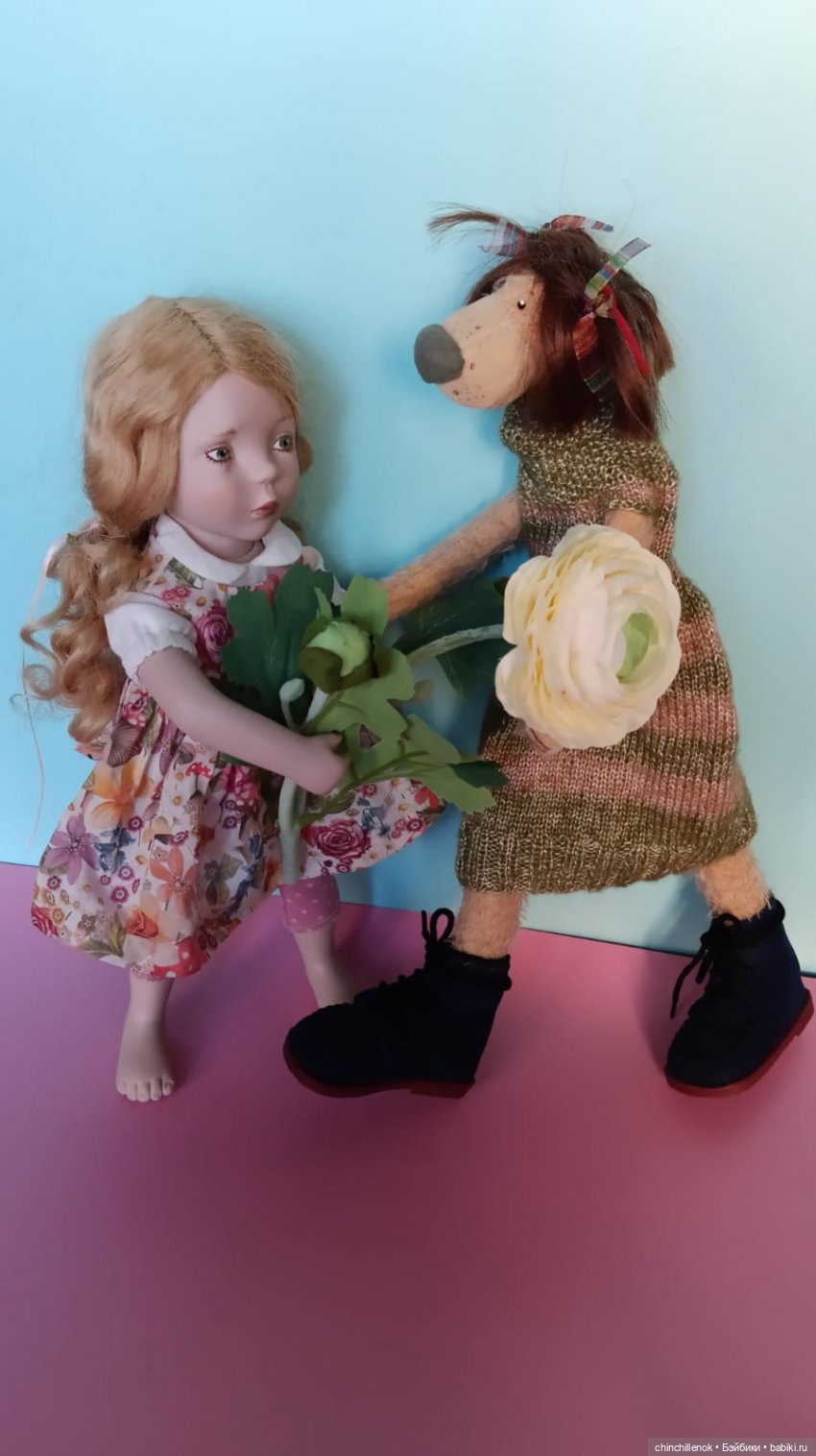 Мама и дочка ❤️❤️ удивительные Тедди-Миши от Zwergnase