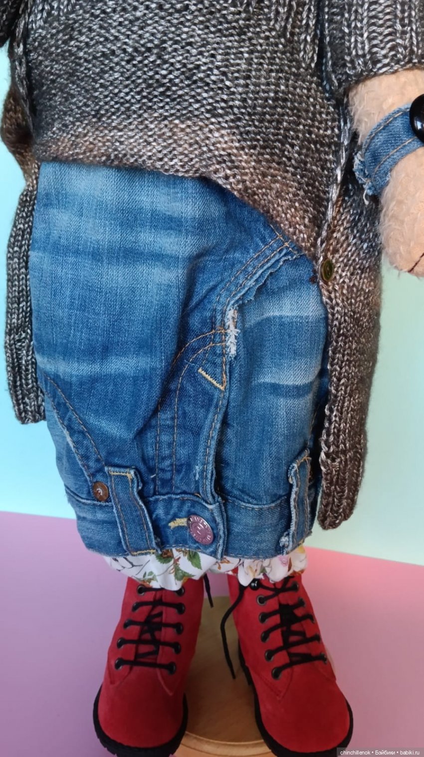 Мама и дочка ❤️❤️ удивительные Тедди-Миши от Zwergnase (фото 3)