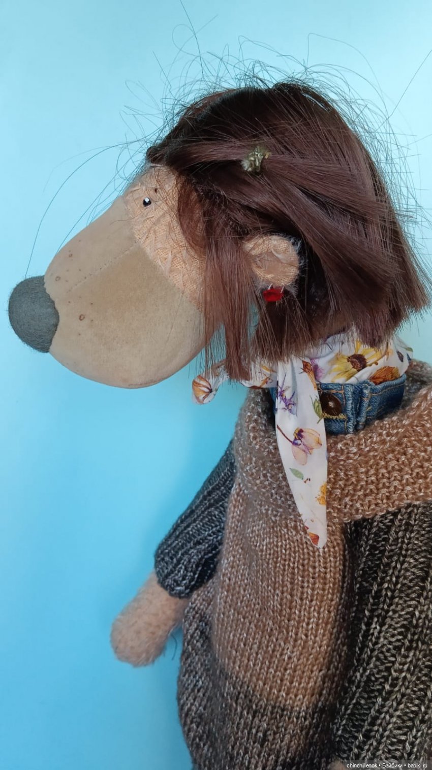 Мама и дочка ❤️❤️ удивительные Тедди-Миши от Zwergnase (фото 9)