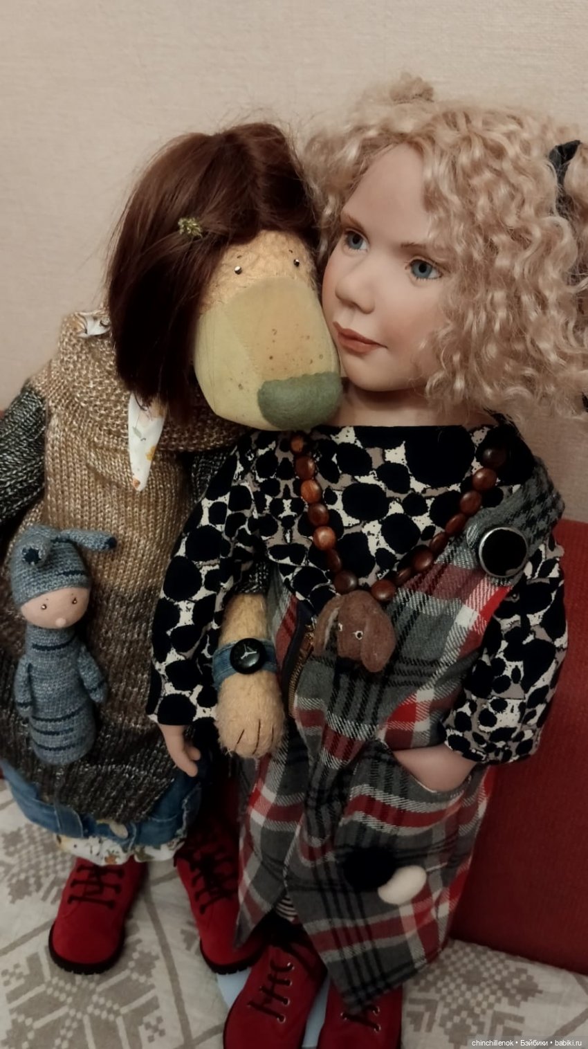 Мама и дочка ❤️❤️ удивительные Тедди-Миши от Zwergnase