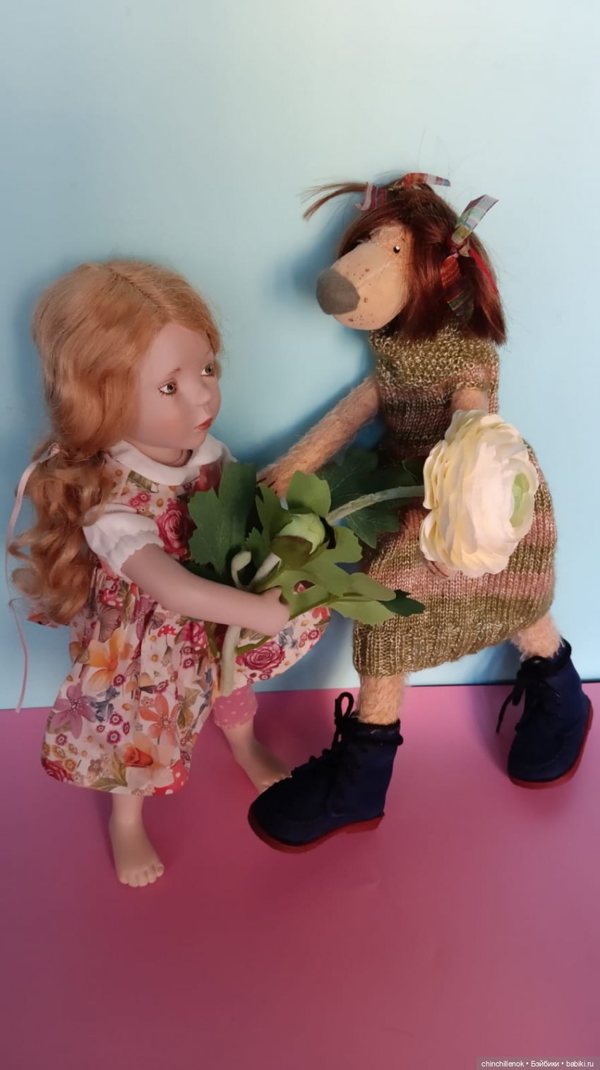 Мама и дочка ❤️❤️ удивительные Тедди-Миши от Zwergnase