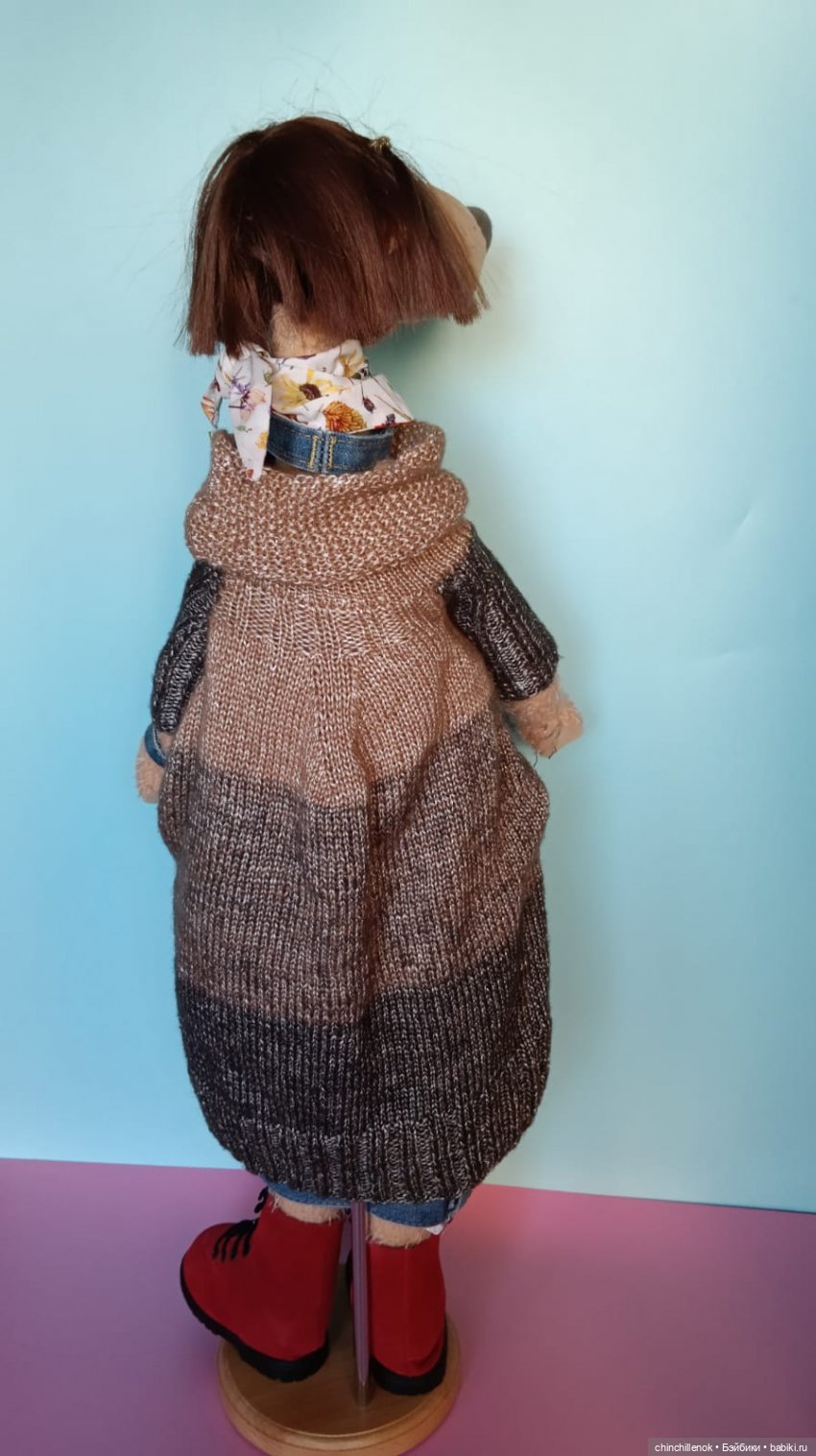 Мама и дочка ❤️❤️ удивительные Тедди-Миши от Zwergnase (фото 7)