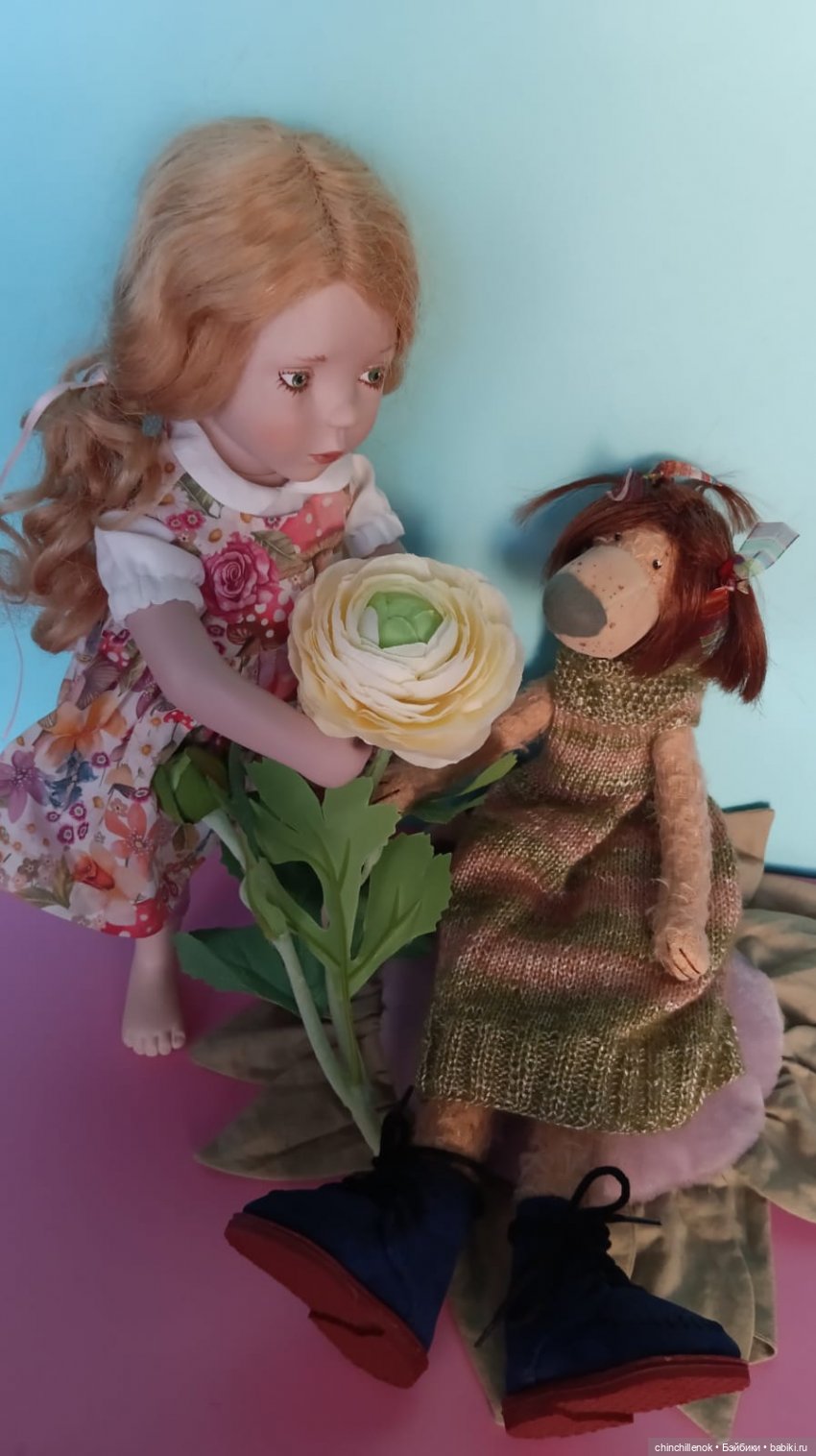 Мама и дочка ❤️❤️ удивительные Тедди-Миши от Zwergnase