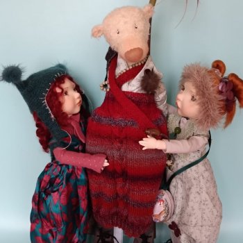 Мои новенькие Мишки и Ложечки Bears & Spoons от Zwergnase