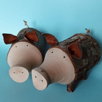 А про хрюш! Про хрюш забыли!🐷 куклы и зверята от Zwergnase