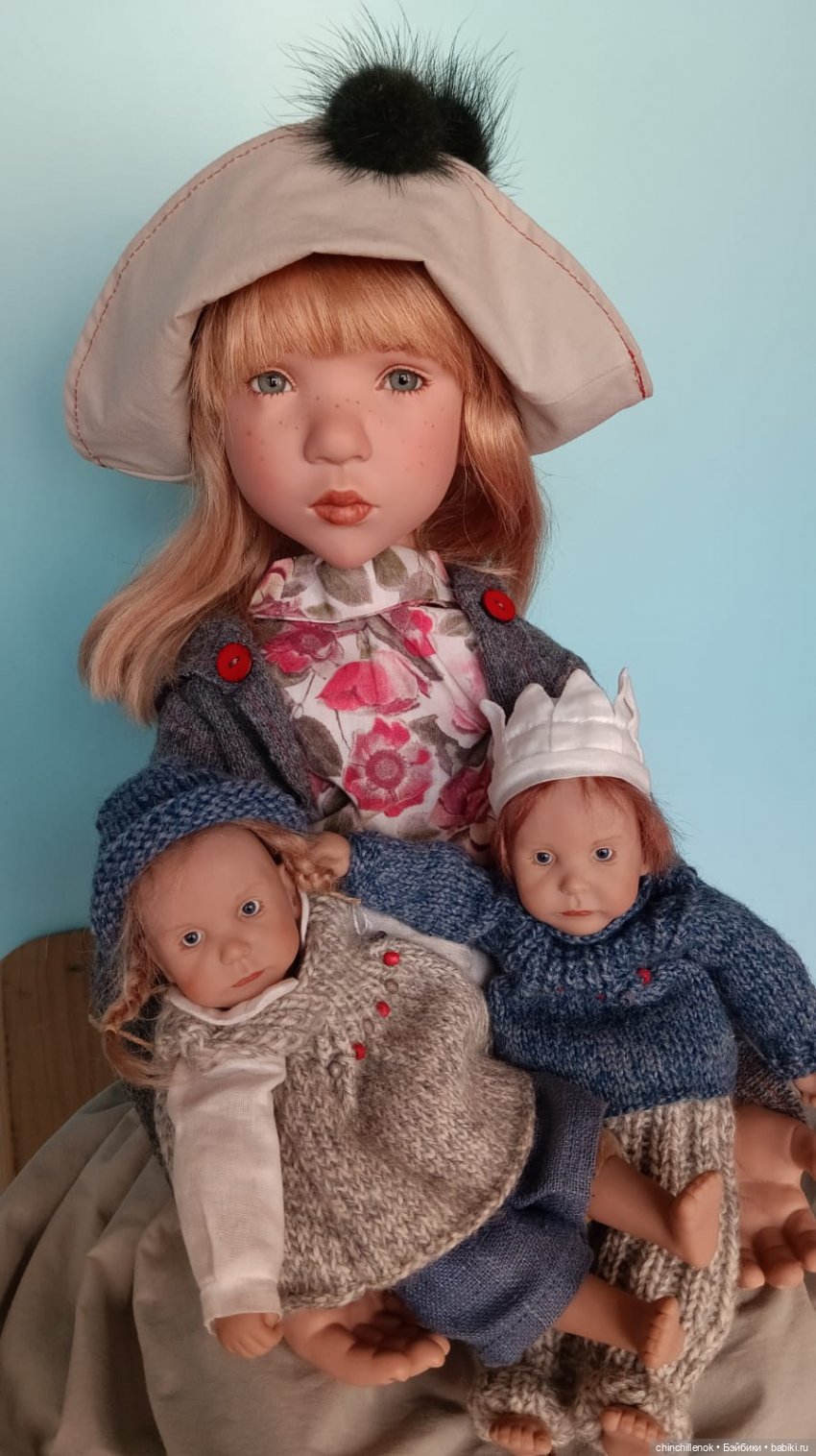 Крошки близнецы Mette и Mees от Zwergnase