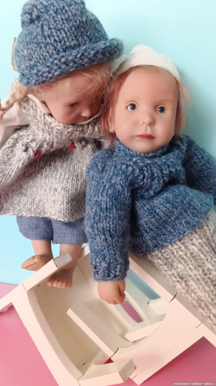 Крошки близнецы Mette и Mees от Zwergnase