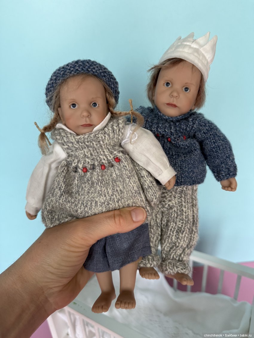 Крошки близнецы Mette и Mees от Zwergnase (фото 4)