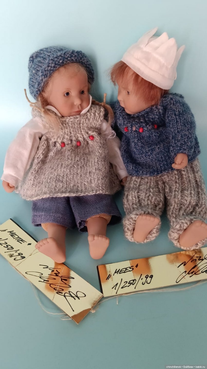 Крошки близнецы Mette и Mees от Zwergnase (фото 5)