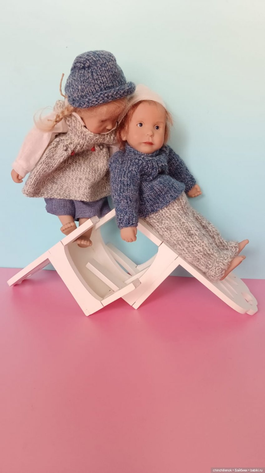 Крошки близнецы Mette и Mees от Zwergnase