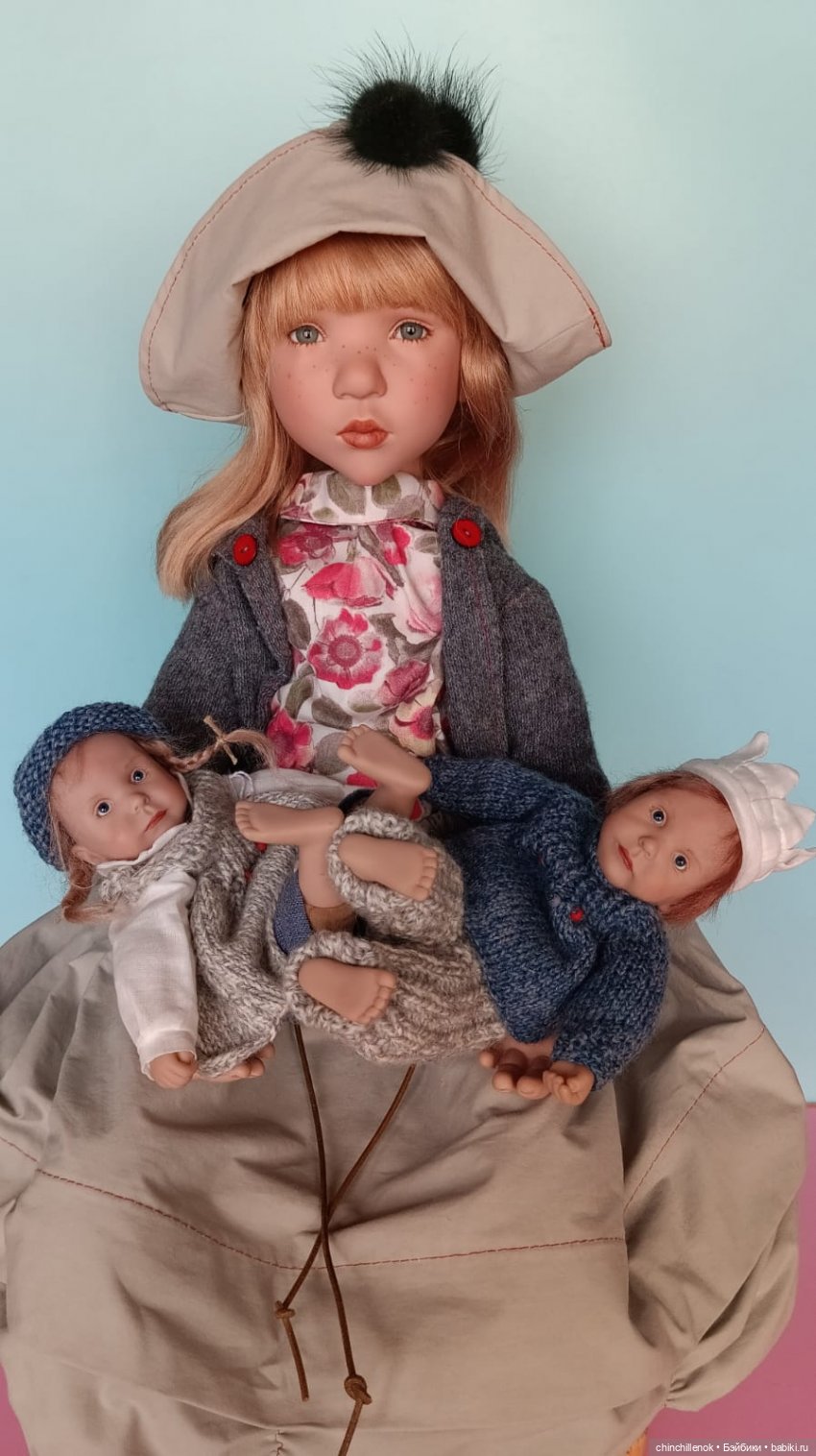 Крошки близнецы Mette и Mees от Zwergnase