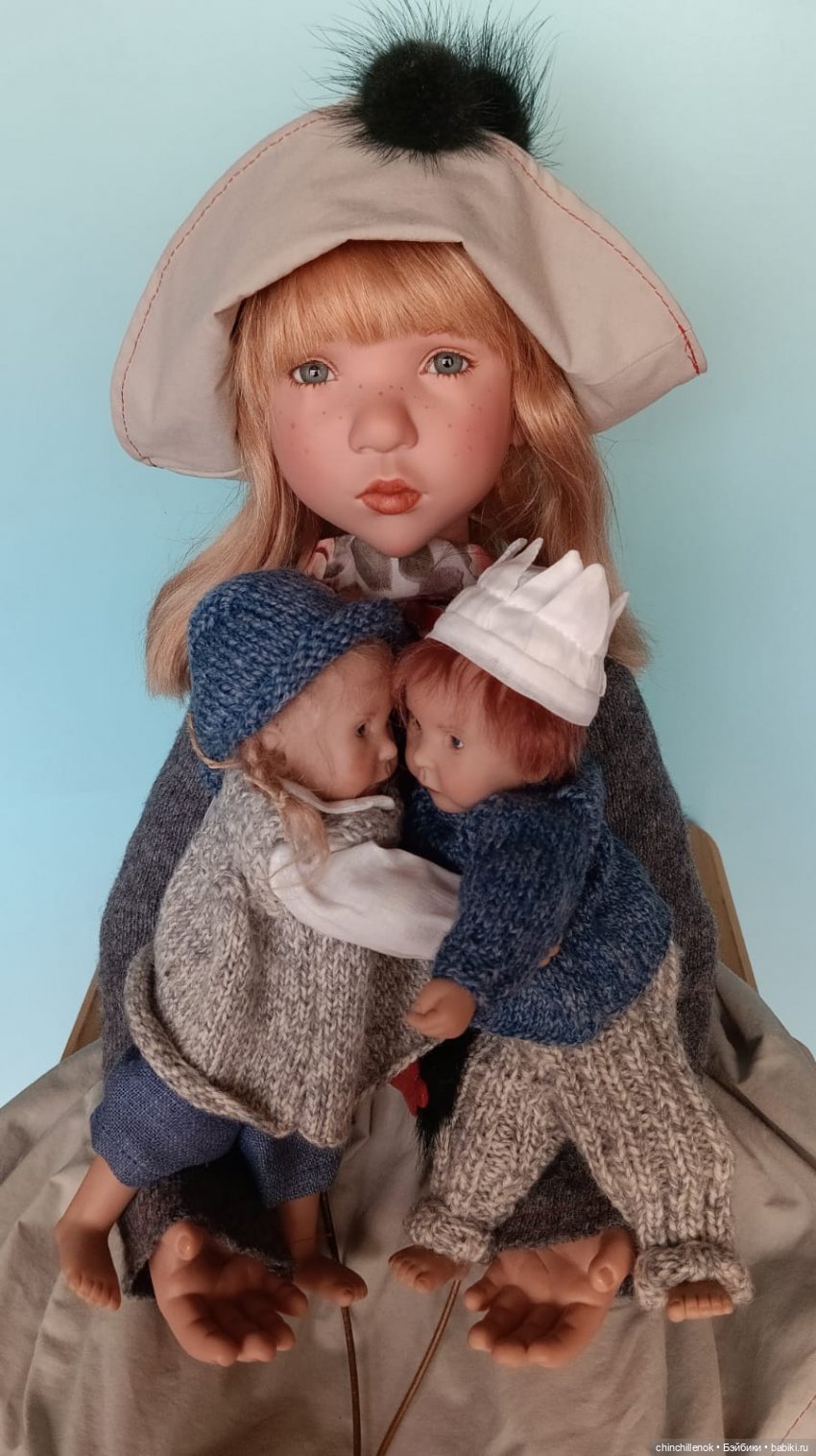 Крошки близнецы Mette и Mees от Zwergnase