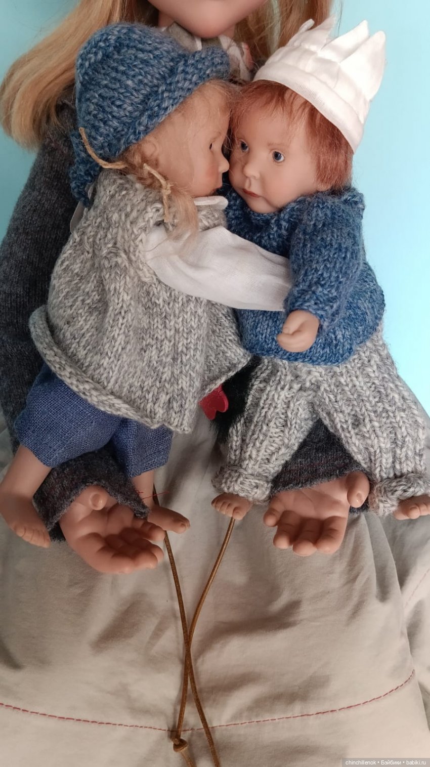 Крошки близнецы Mette и Mees от Zwergnase