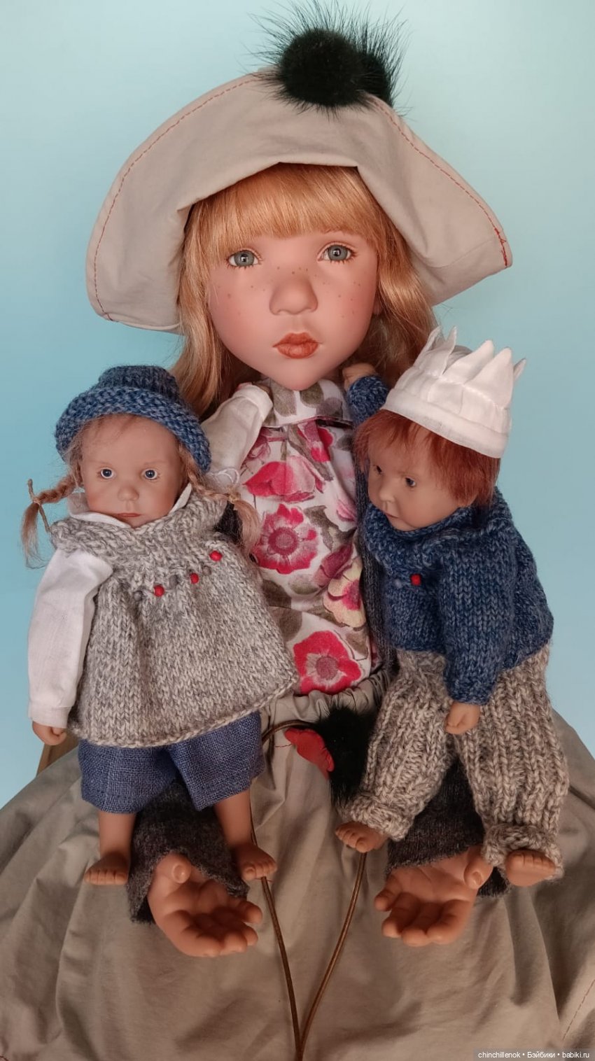 Крошки близнецы Mette и Mees от Zwergnase