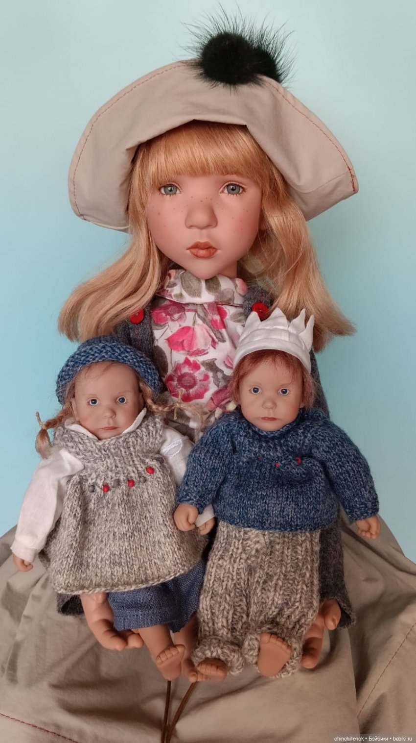 Крошки близнецы Mette и Mees от Zwergnase