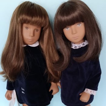 Две Сашеньки в бархате Trendon❤️Gotz Sasha doll Morgenthaler