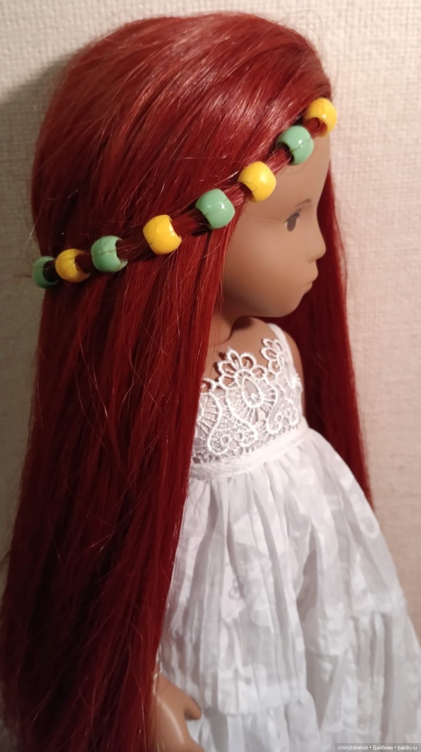 Из брюнеточки в рыженькую 🤎🧡 Sasha doll Morgenthaler