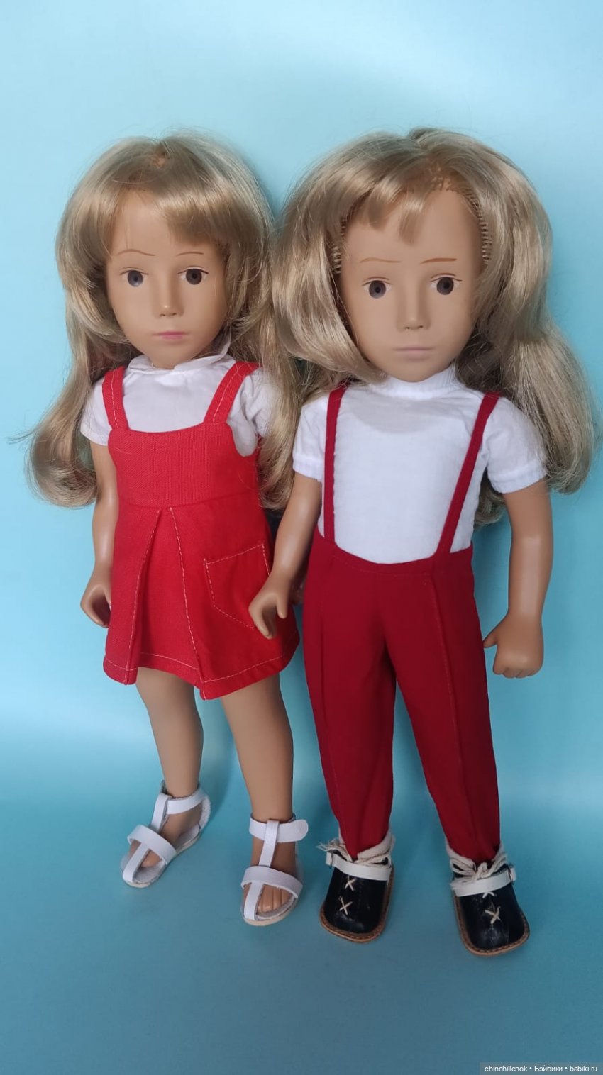Две Сашеньки с глазками-блюдцами… Early Sasha Gotz от Sasha doll Morgenthaler