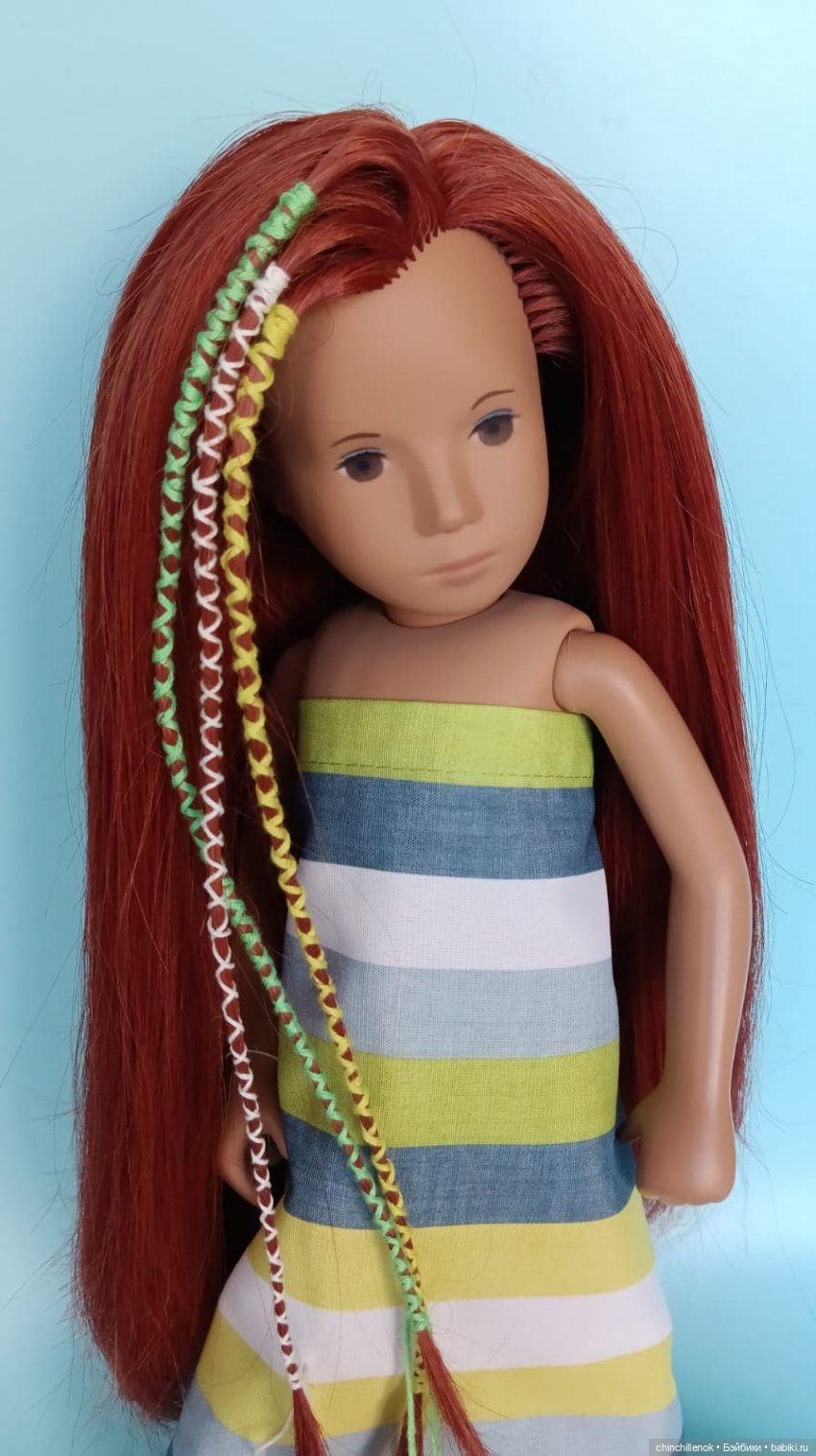 Из брюнеточки в рыженькую 🤎🧡 Sasha doll Morgenthaler