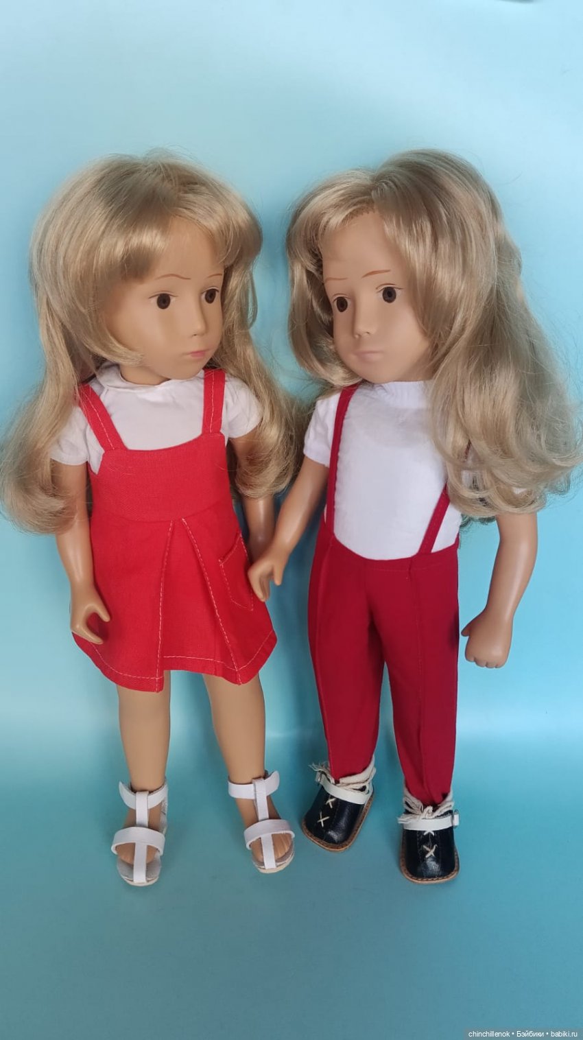 Две Сашеньки с глазками-блюдцами… Early Sasha Gotz от Sasha doll Morgenthaler
