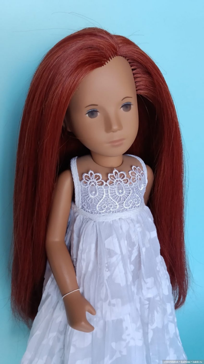 Из брюнеточки в рыженькую 🤎🧡 Sasha doll Morgenthaler